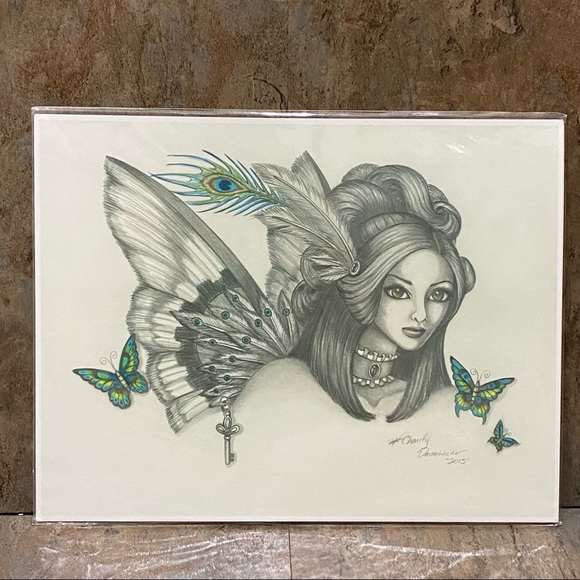 3 Fairy Dust Images Steampunk by Charity Dauenhauer Fine Art Print Drawing New - Picture 6 of 16
